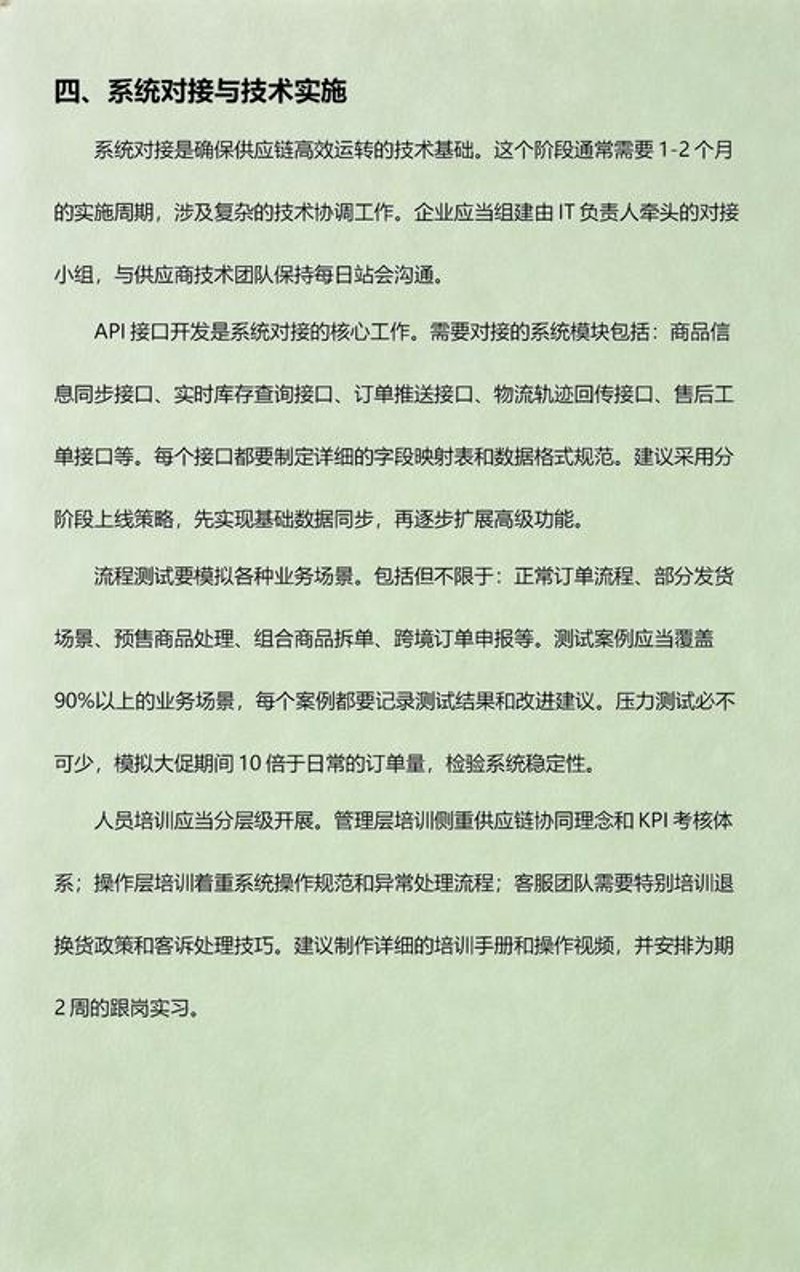 一件代发供应链